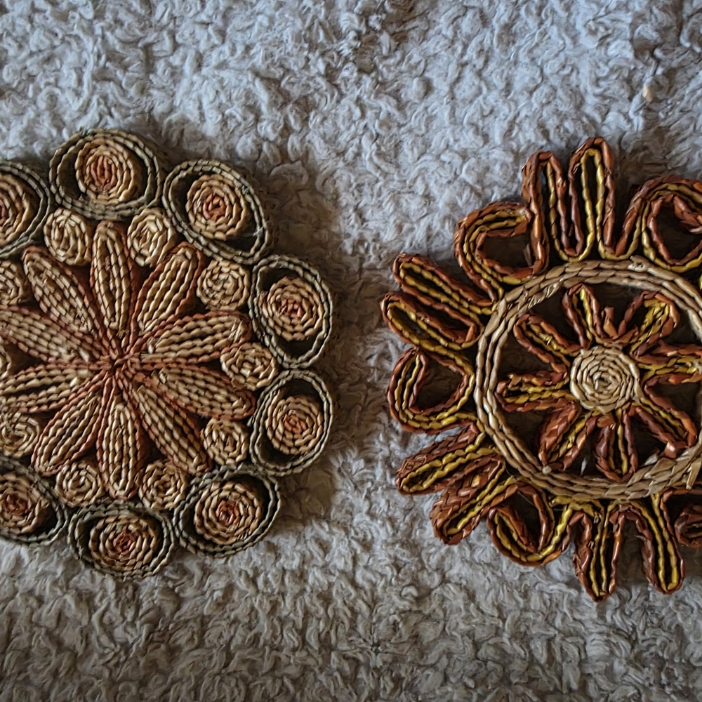Handcrafted Woven Coasters